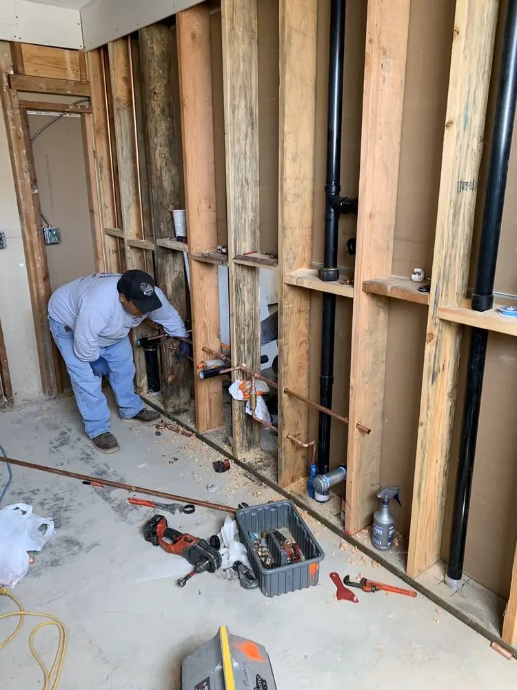 Commercial rough-in plumbing for Gas Line Repair in West Plumb - Cashill Blvd